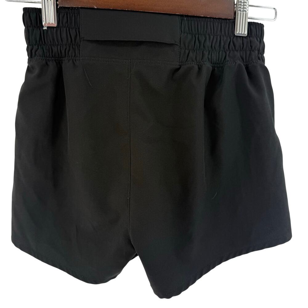 Reebok Lined Athletic Shorts Women’s XS Black Flowy - Picture 2 of 5